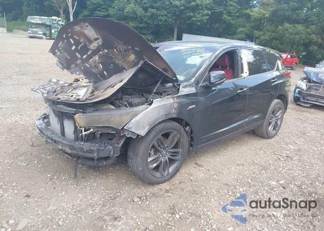 2019 Acura Rdx A-Spec Package из США, поврежденный, VIN 5J8TC2H68KL008262